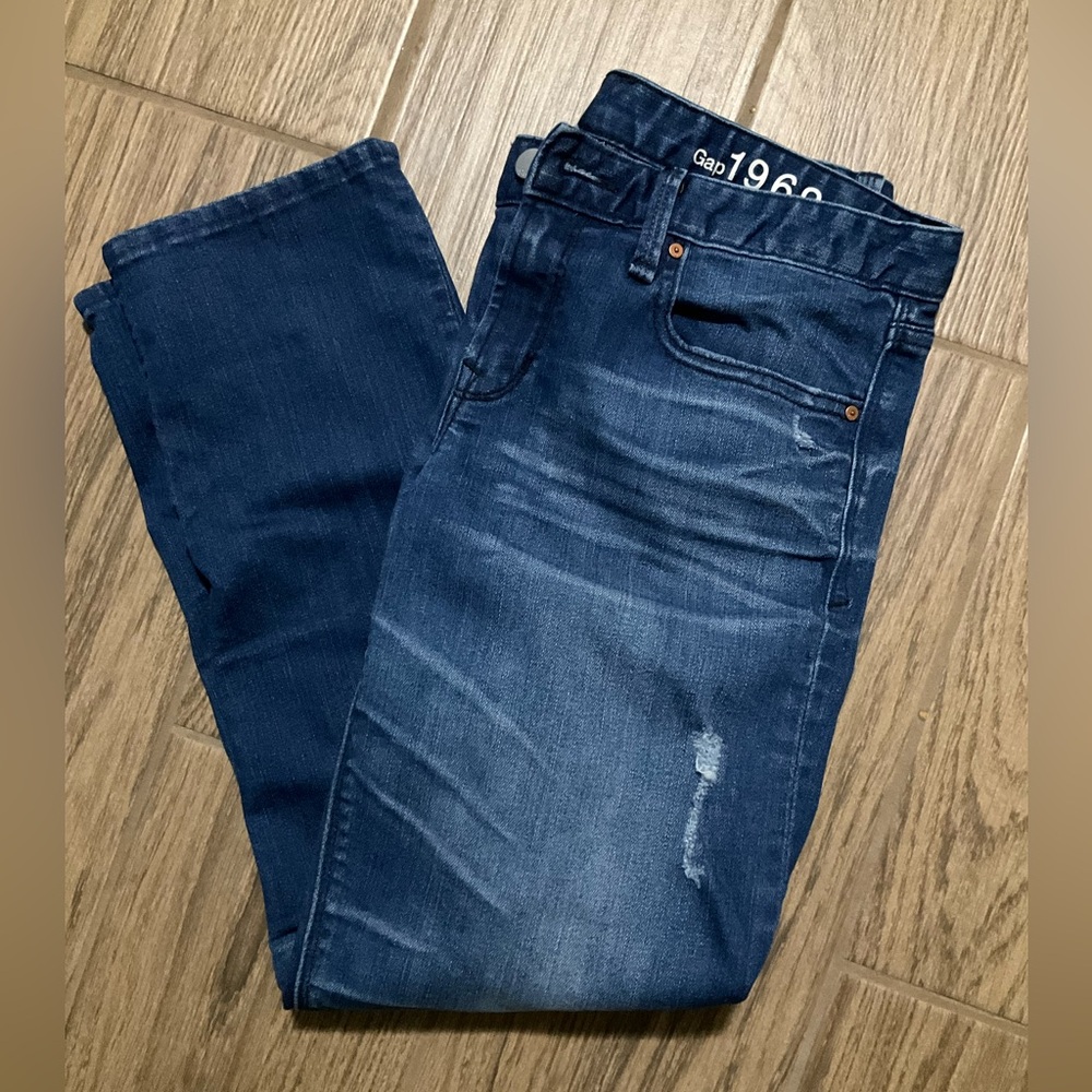 Gap 1969 blue Straight Leg Jeans